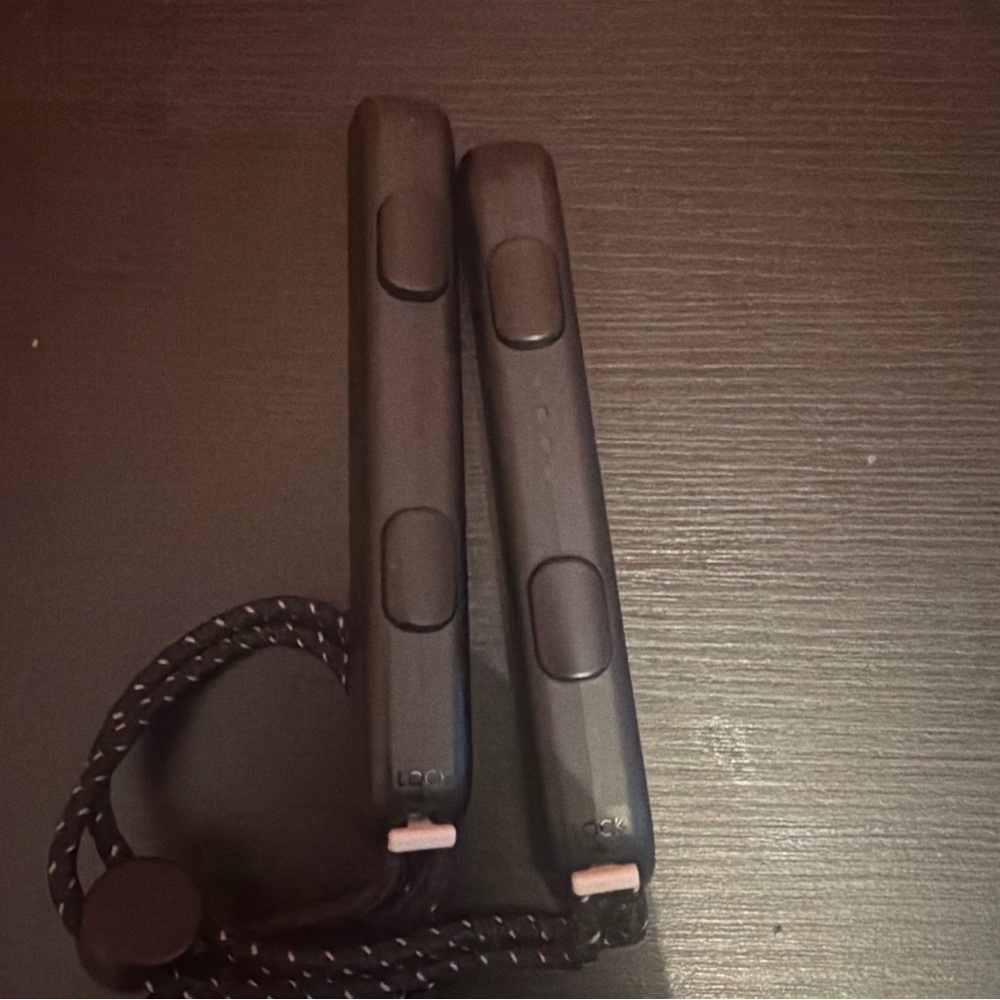 2x Genuine Nintendo Switch Joy-Con Controller Wrist Straps Pair Black Set